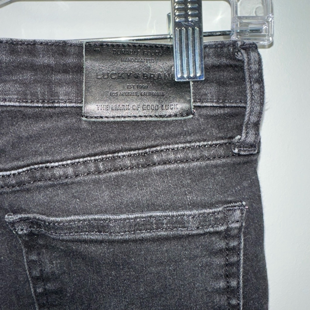 Women's Lucky Brand Ava Super Skinny Jeans Size 4/27 Black - Picture 11 of 11